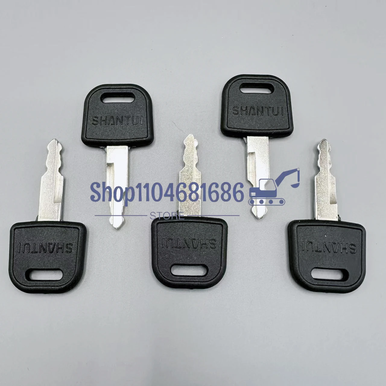 1pc/5pcs/10pcs for Shantui Excavator Key 60 75 85 135 150 215 New Ignition Key Start Door Lock Accessories Switch Key