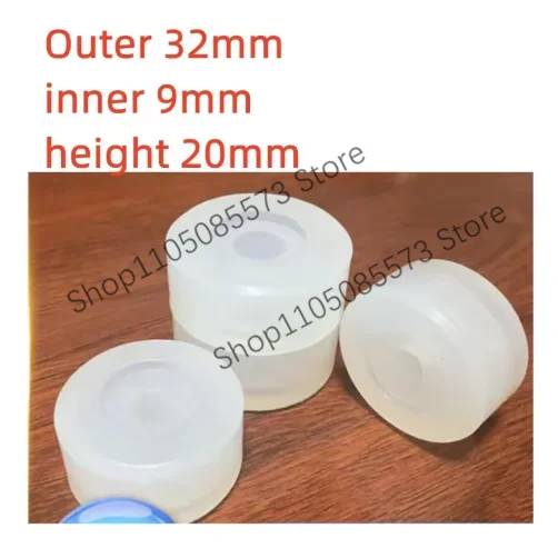 10Pcs Friction Wheels Rubber Pad Capping Chuck Head For XLSGJ-6100 Medical Bottle Capping Machine