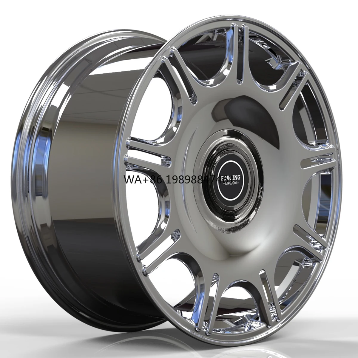 

Custom Forged 20 21 22 24 Inch Fine Cast Aluminum Alloy Wheel Hub Multi Fit with 35mm-40mm ET and 98mm-100mm PCD