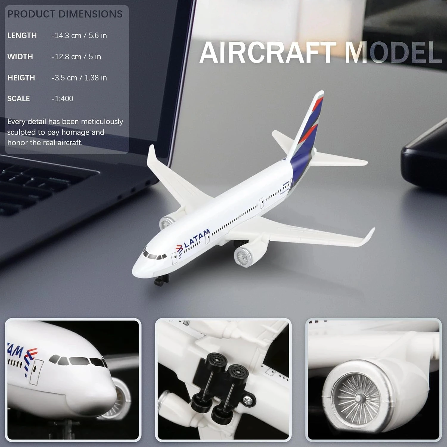 مقياس الطائرات 16 سنتيمتر ل الخطوط الجوية LATAM B787 نموذج طائرة دييكاست نموذج طائرة معدنية نموذج نهائي مناسبة للعرض
