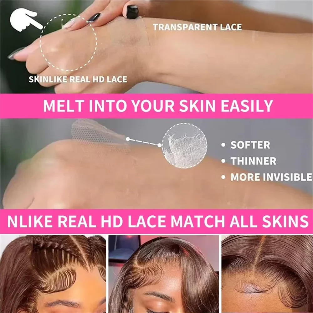 613 바디 웨이브 인모 가발 13x6 레이스 프론탈 인모 가발 바디 웨이브 롱 길이 40인치 인모 가발 여성용