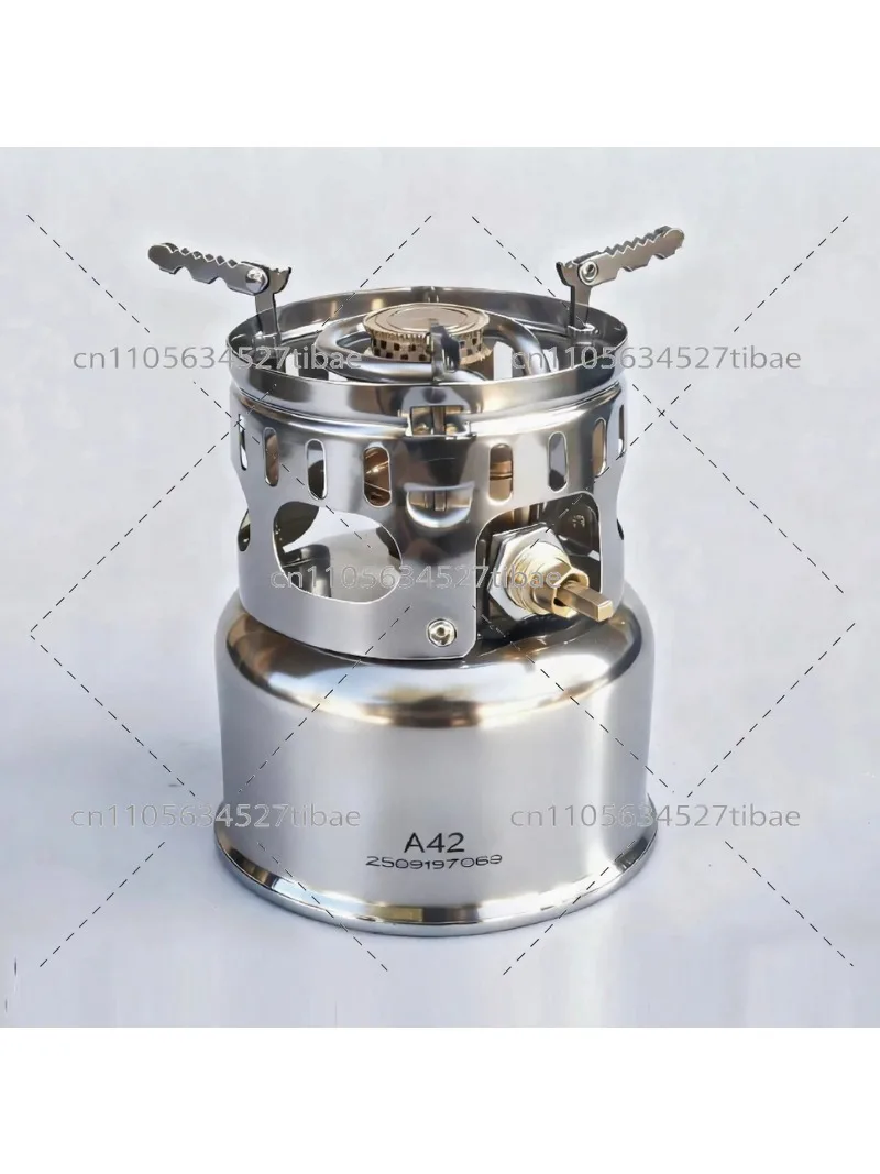 Alcohol Stove for Outdoor Camping, Tea Brewing & Picnic, Portable Vaporizer Stove, Integrated Design