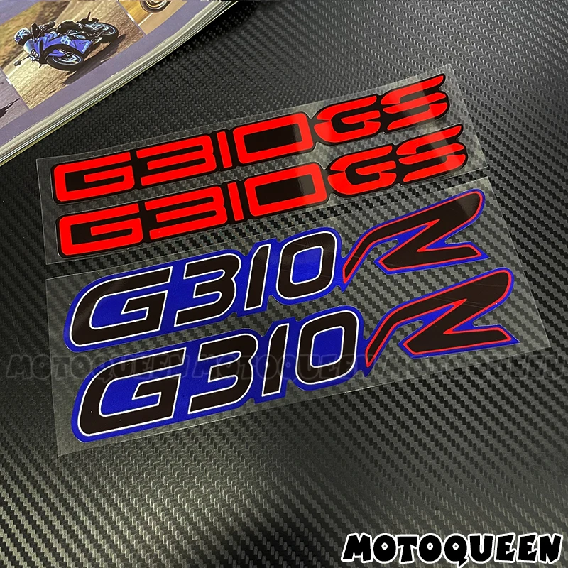 For BMW G310R G310GS G310 GS R 2X Motorcycle Fairing Body Tank Pad Side Wheel Rims Emblem Logo Decoration Decals Stickers