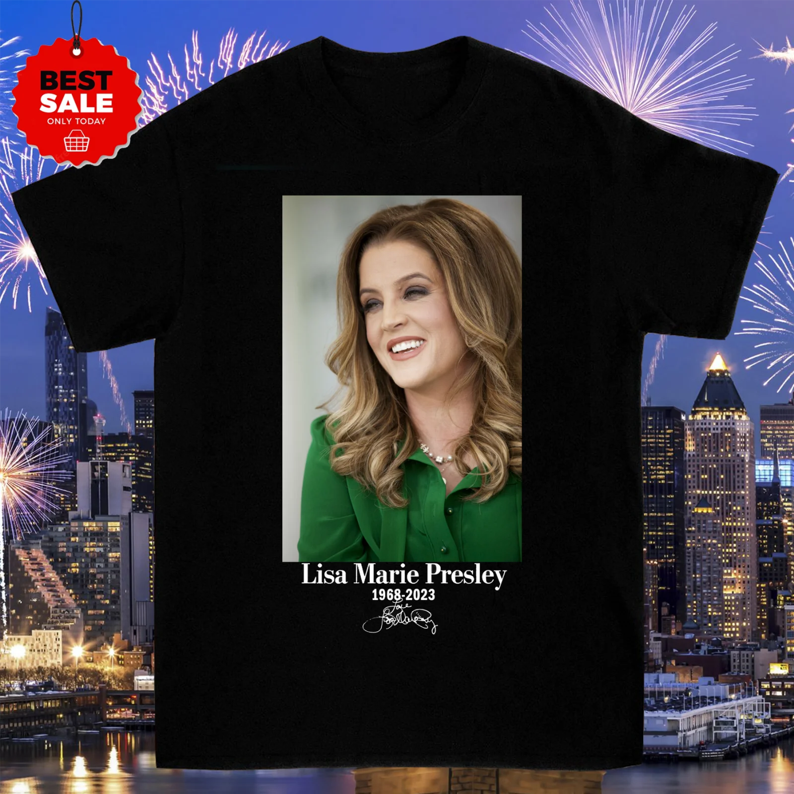 RIP Lisa Marie Presley 90s Lisa Marie Presley t shirt Cotton NL1680