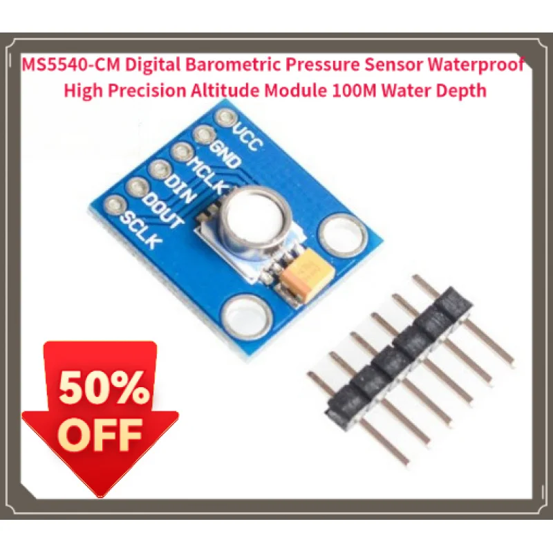Module de capteur de pression barométrique numérique haute précision étanche MS5540-CM, profondeur d'eau 100M