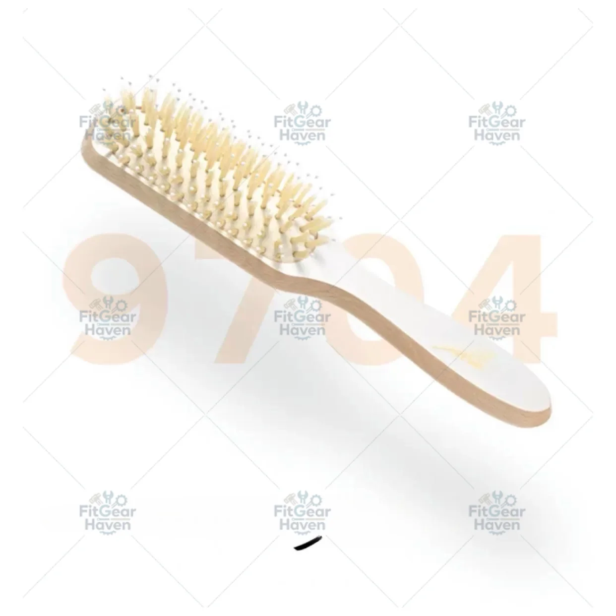 Suitable for bifurcated large plate straight hair comb fluffy high cranial top comb