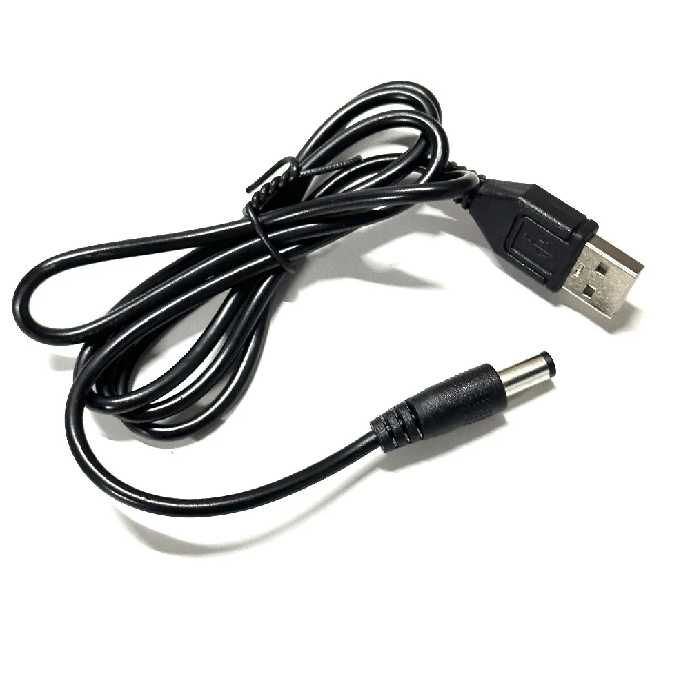 USB To DC Power Connector Cable USB Male to DC Male Jack Plug Converter 10 Kinds Male Connetor 5.5x2.1mm DC Plug