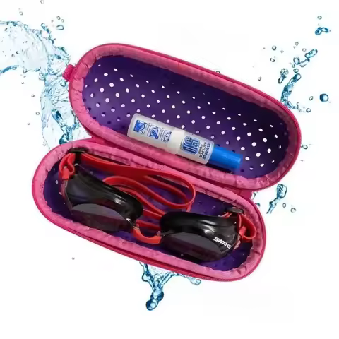 Soft Swimming Goggles Storage Box Breathable EVA Myopia Glasses Case Sunglasses Organizer Eye Wear Accessories Glasses Box