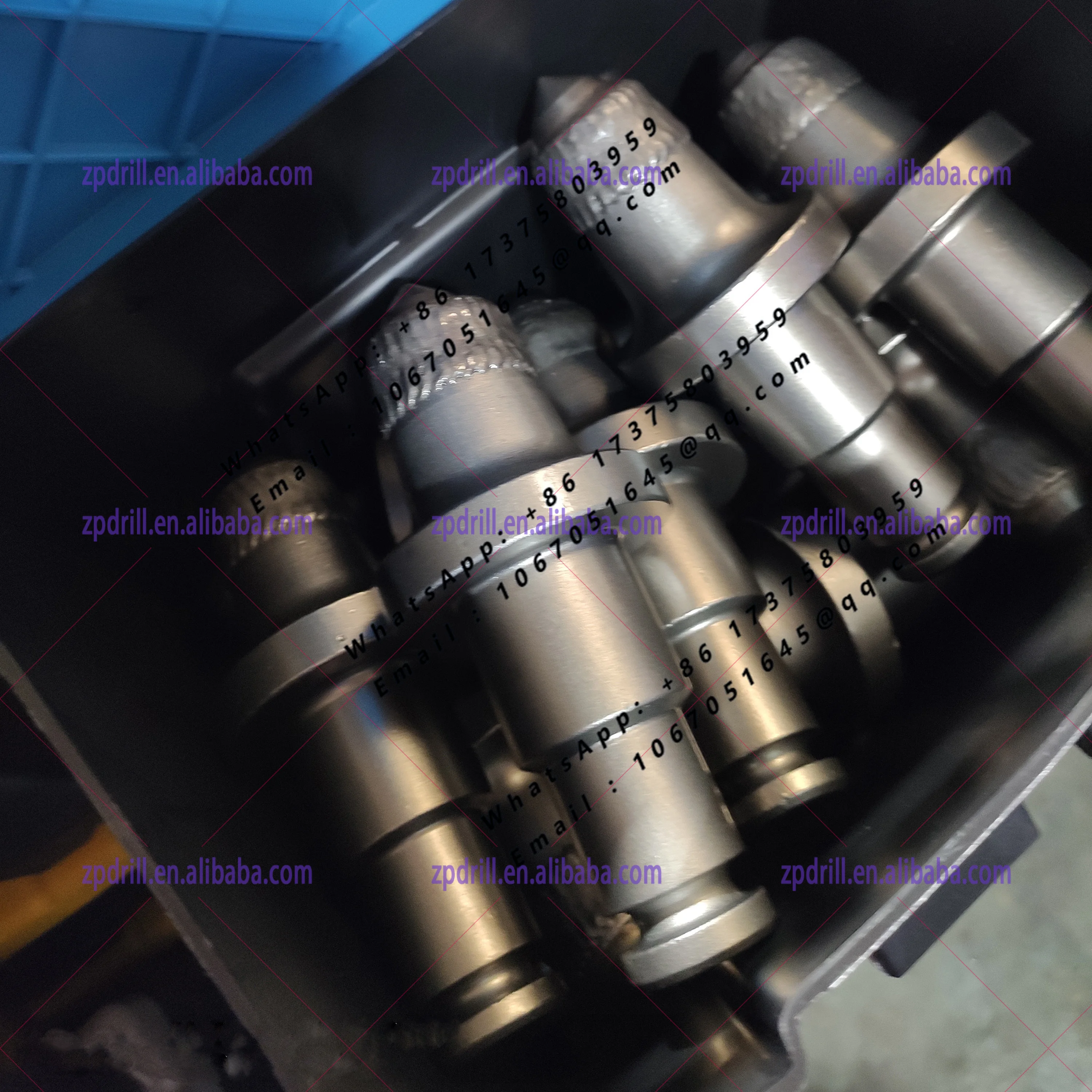 TS30C Trencher Teeth Plasma Ceramic Wear- Resistant Layer Bit Nickel-based Powder Plasma Drill Picks 3830mm Step Shank Conicals