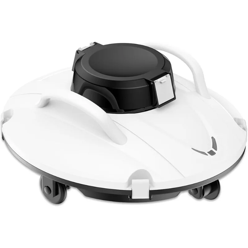 

Robotic Pool Cleaner,Pool Vacuum Rechargeable,Pool Cleaner 5000mAh Lasts Up to 180Mins, Automatic Pool Sweeper for Ingr