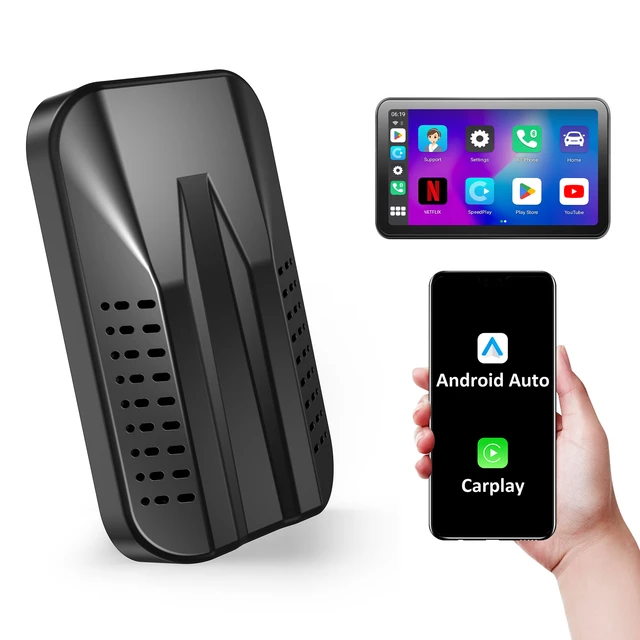 Multimedia carplay AI box Herilary C9 android adapter wireless 