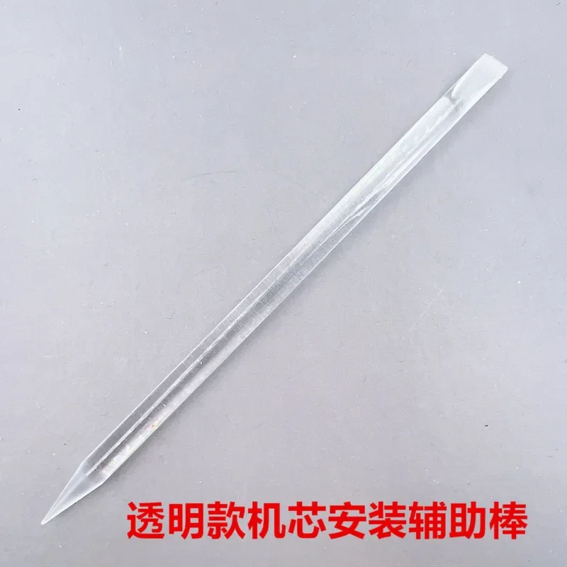 10 Pieces Watch Repair Tool Movement Fixing Rod Anti-skid Support Anti-static Transparent Glue Rod Assembly Auxiliary for