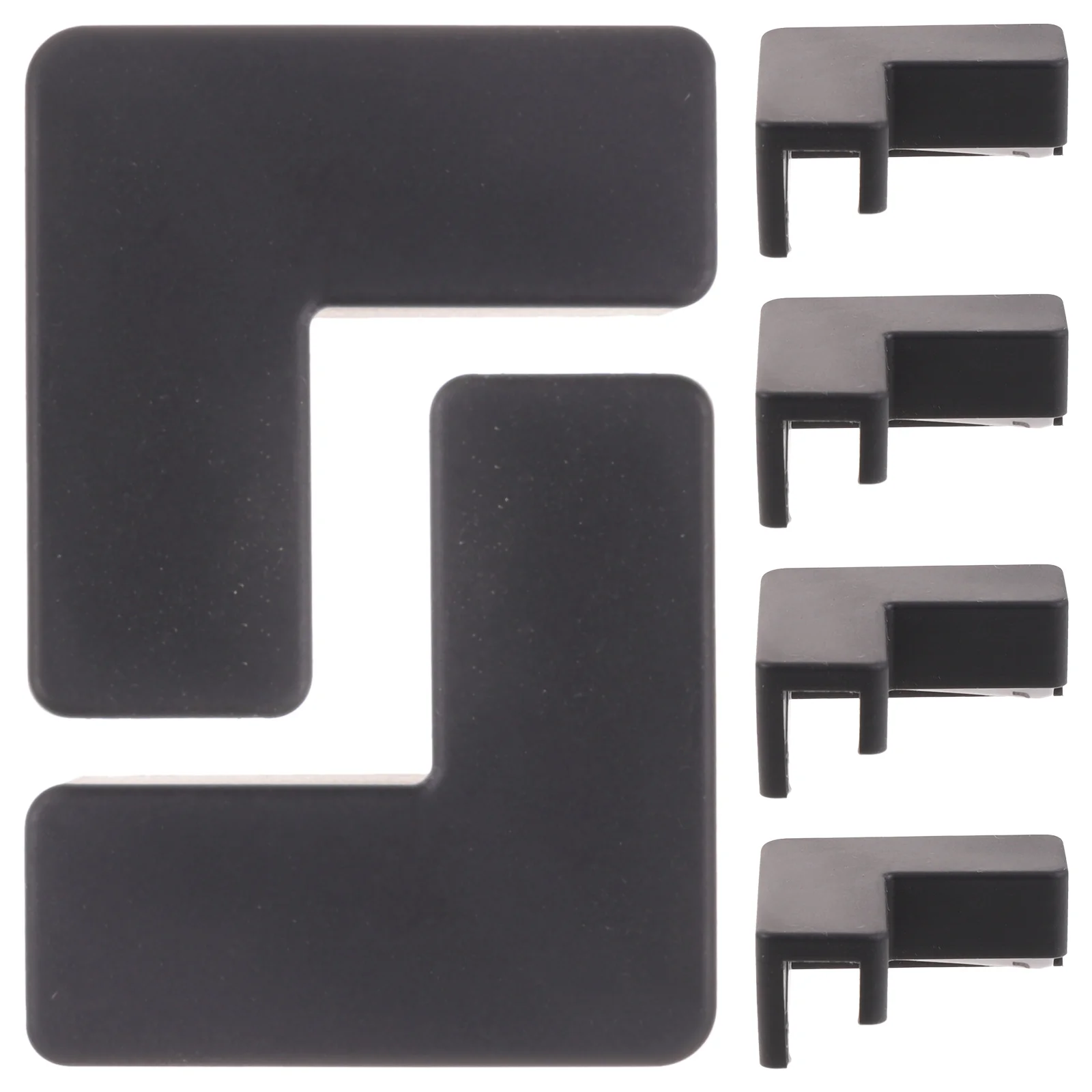 6 قطعة حشوات للزوايا الناعمة لحواف خزان الأسماك المضادة للتصادم حامي الطفل التدقيق مصدات السلامة ديكور المنزل أغطية الزوايا #2