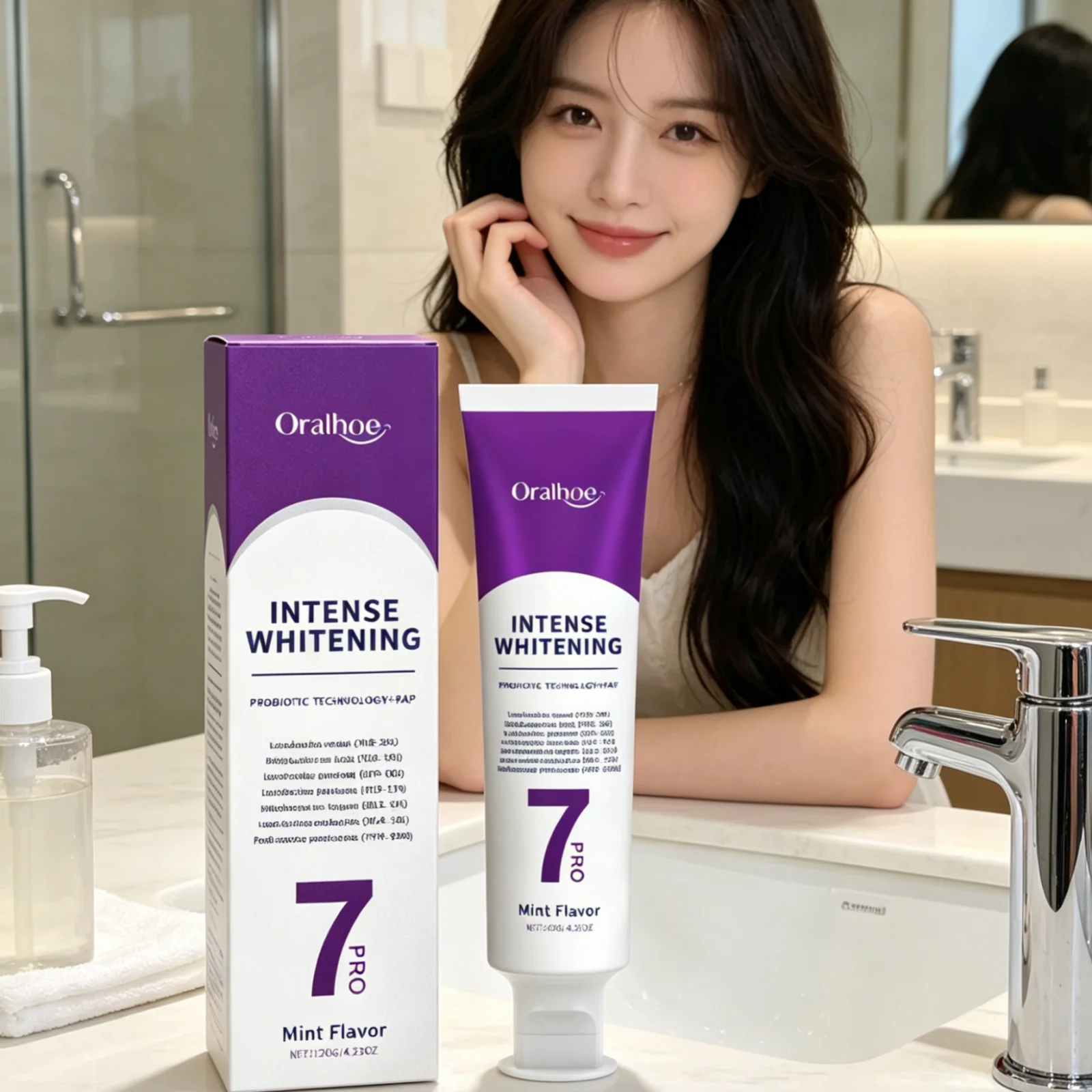 오랄호 인텐스 화이트닝 치약 딥 클리닝 얼룩 제거 민감 - Teeth Whitening Charcoal Powder 리뷰 및 가격