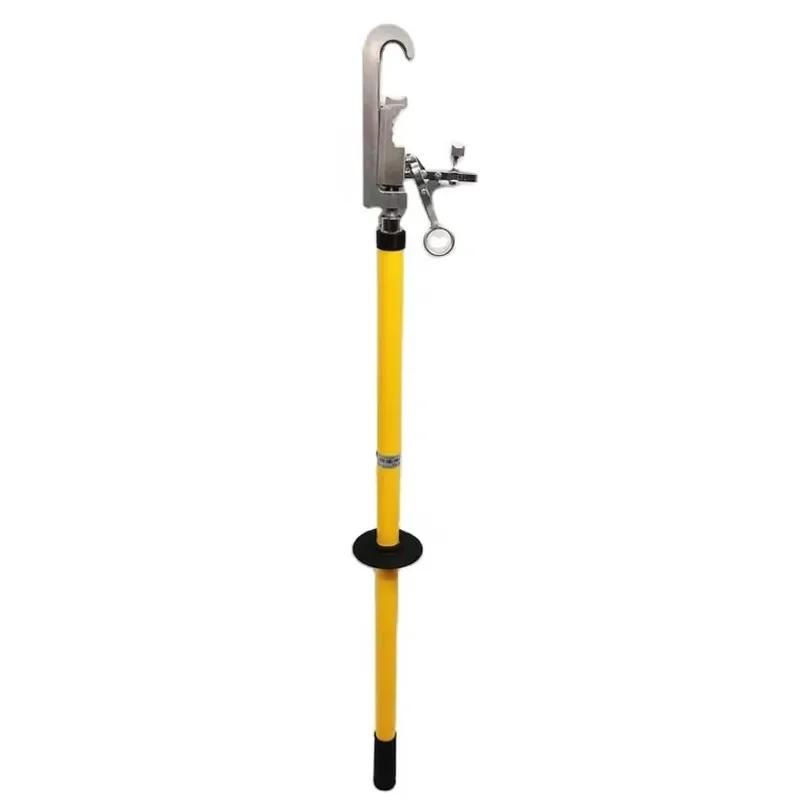 Pre-assembled Live-Line Installation Mounting Stick with Different Wire Clamp for Line Live Working