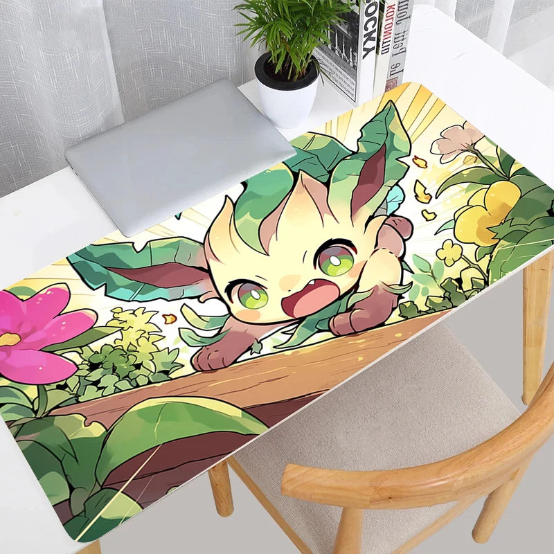 Mouse Pad Anime Carpe Large PC Gamer Pokemon Pikachu anime Computer Mausepad Varmilo Keyboard Gaming Accessories Desk Mat