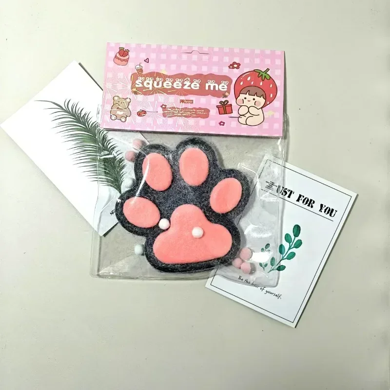 Large Size Cat Paw Soft Squeeze Toys Slow Rebound Decompression Kawaii Тапа Лапка Gifts for Kid Adult Anti Stress Release Toys