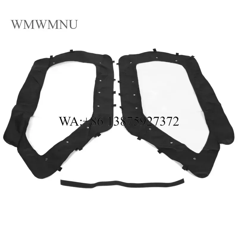 Wmwmnu Soft Upper Left Right Door Enclosure Set for Kawasaki Teryx KRX 1000 2020-2026 UTV Accessories Windproof Weather