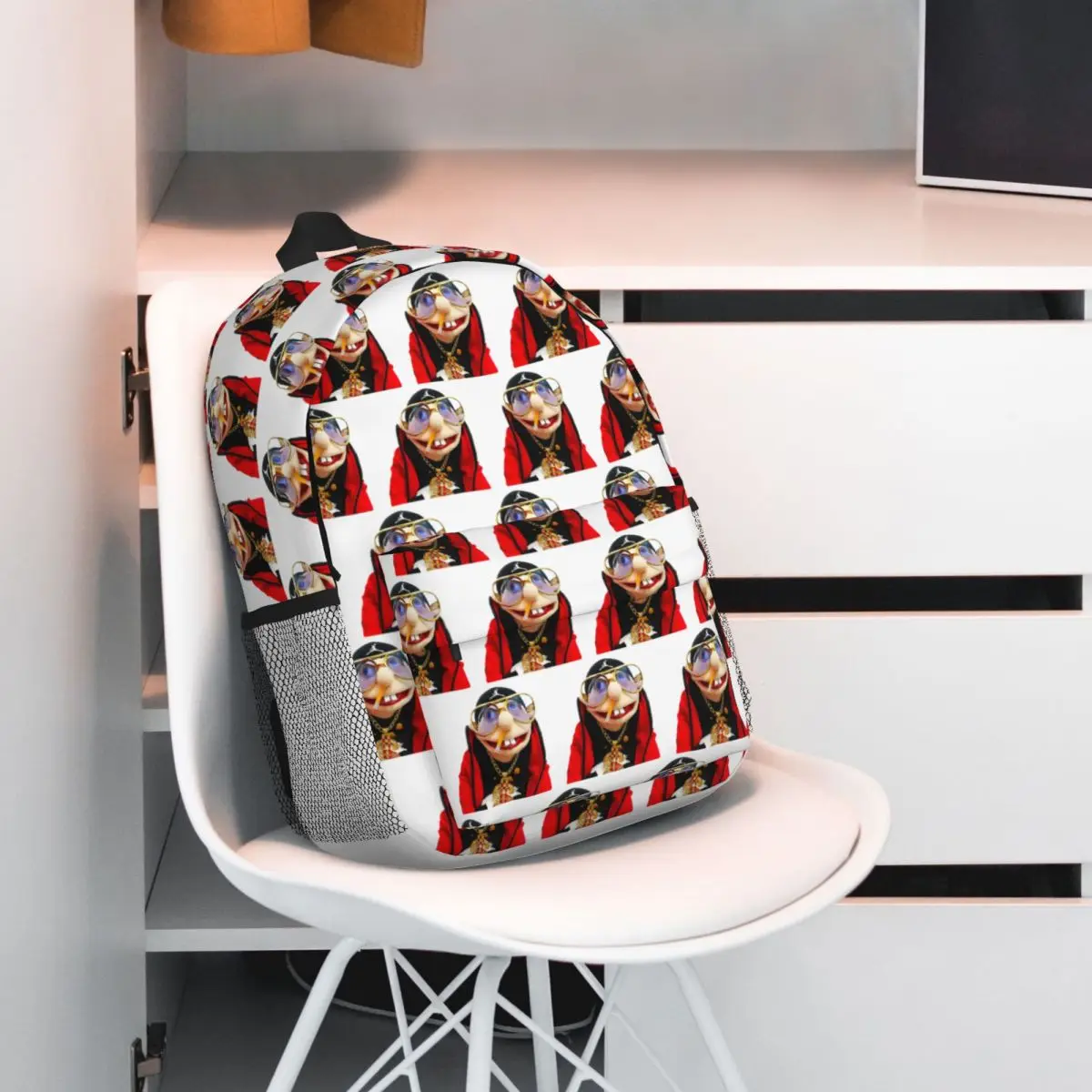 SML Rapper Jeffy Backpack Hot Sale Daypack Large Capacity Boys Girls BookBag Shoulder Bags for Men Women School Bag