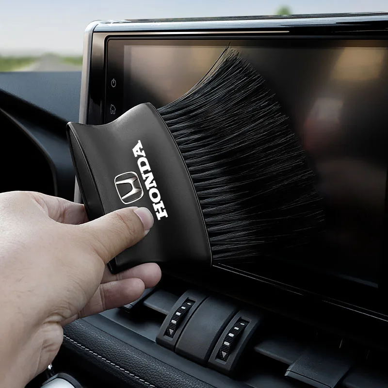 Мягкая щетка для чистки автомобильного вентиляционного отверстия с оболочкой инструмент для чистки интерьера автомобиля для Honda Civci FIT CRV Accord Jazz HRV Dio Stepwgn