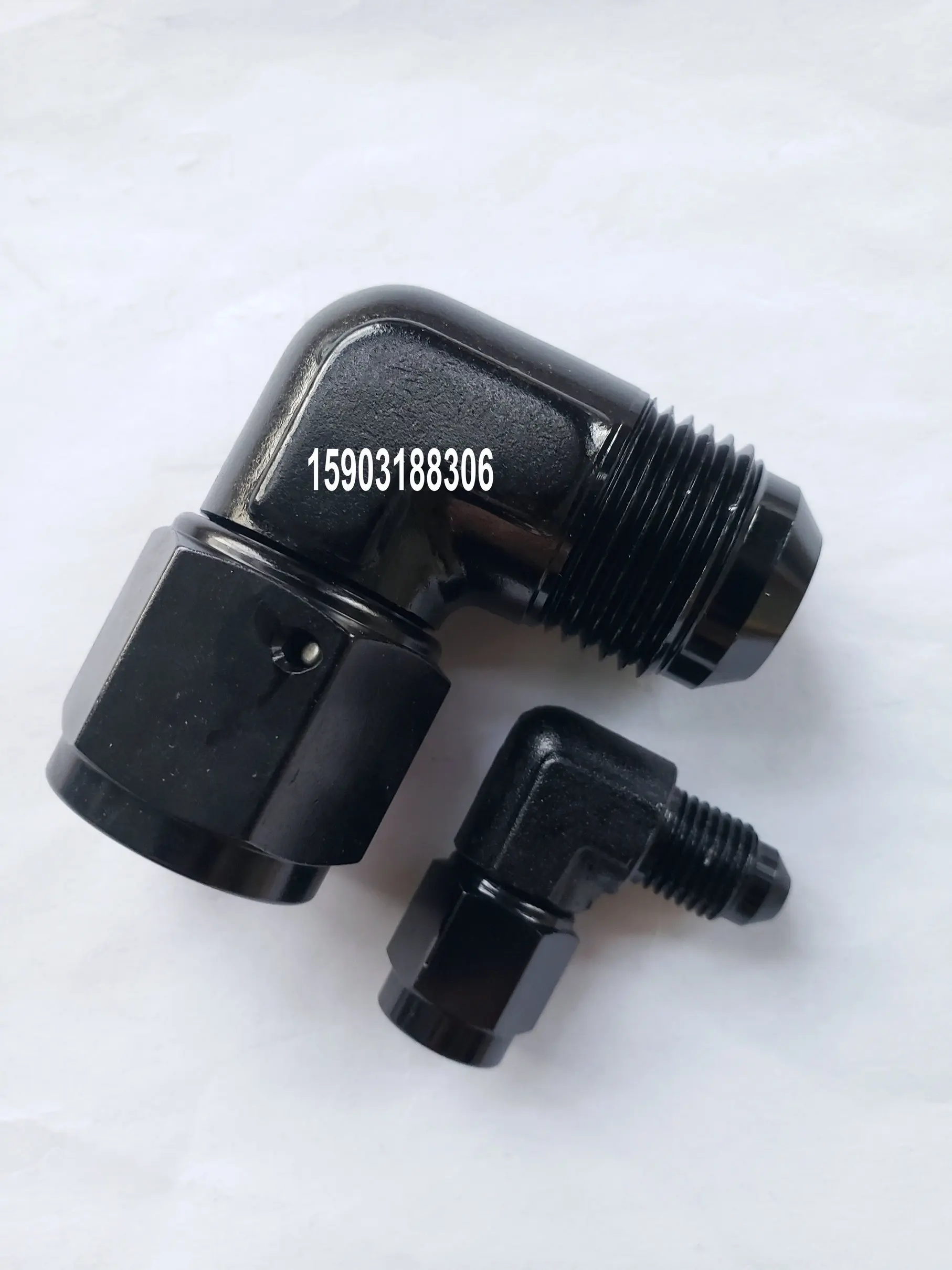 

AN3 TO AN12 Male To Female 90 Degree Swivel Head Coupler Fuel Line Hose Fitting