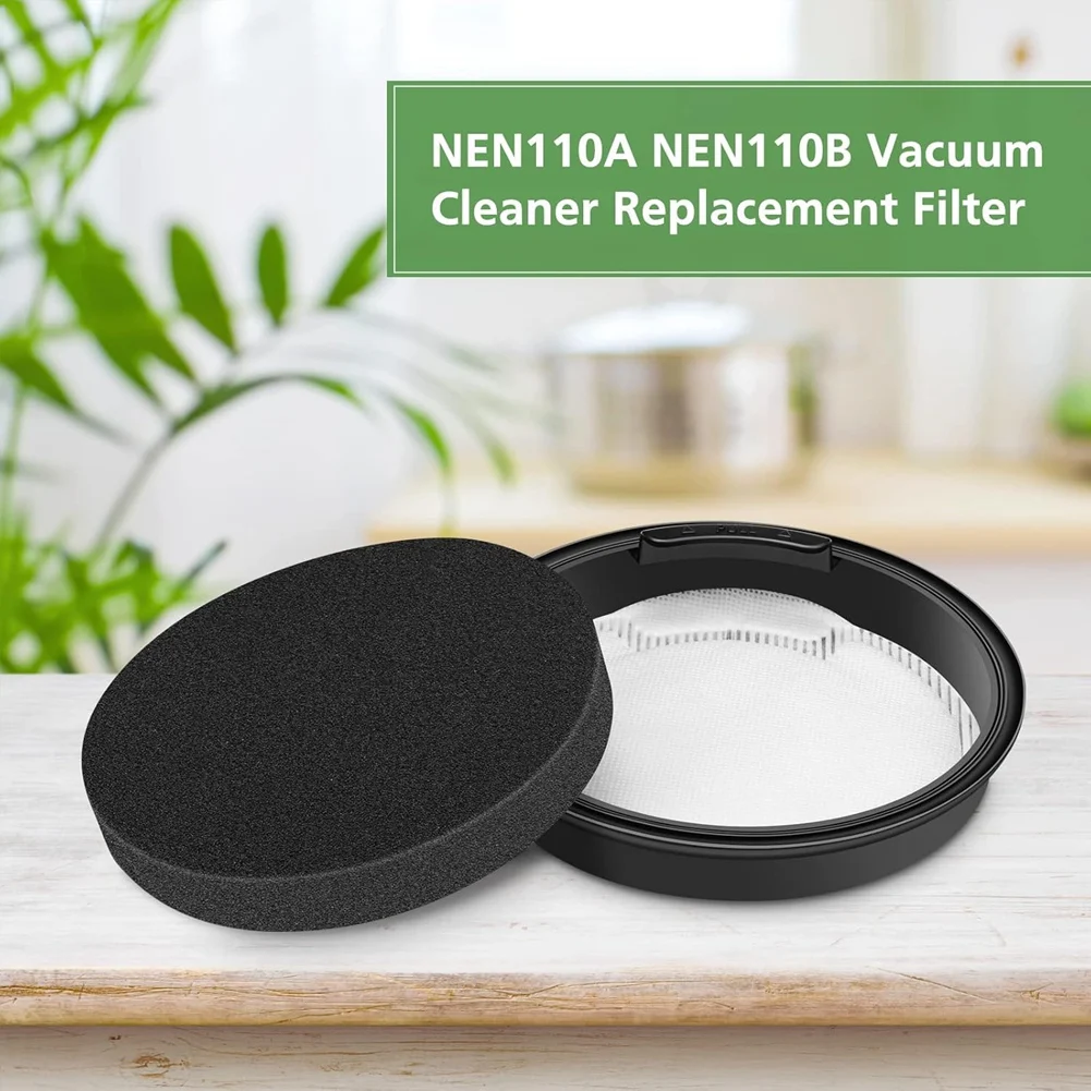 فلتر مكنسة A05G-NEN110A، للمكنسة الكهربائية Eureka Whirlwind بدون كيس NEN110B (4 عبوات)