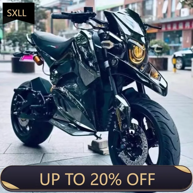 

SXLL Electric motorcycle DLS1200D-X sports car retro high-power high-speed modified battery car