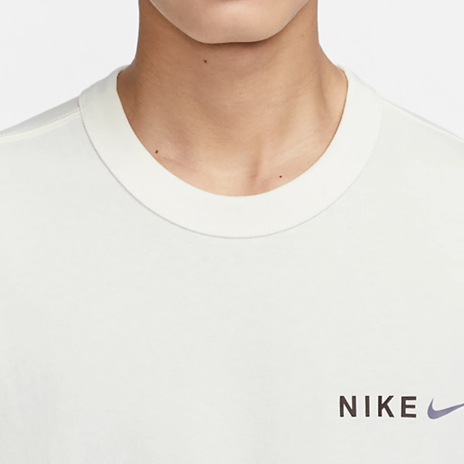 Nike Authentic Summer New Men's Back Logo Printed Sports Loose Short Sleeve HF6172-133