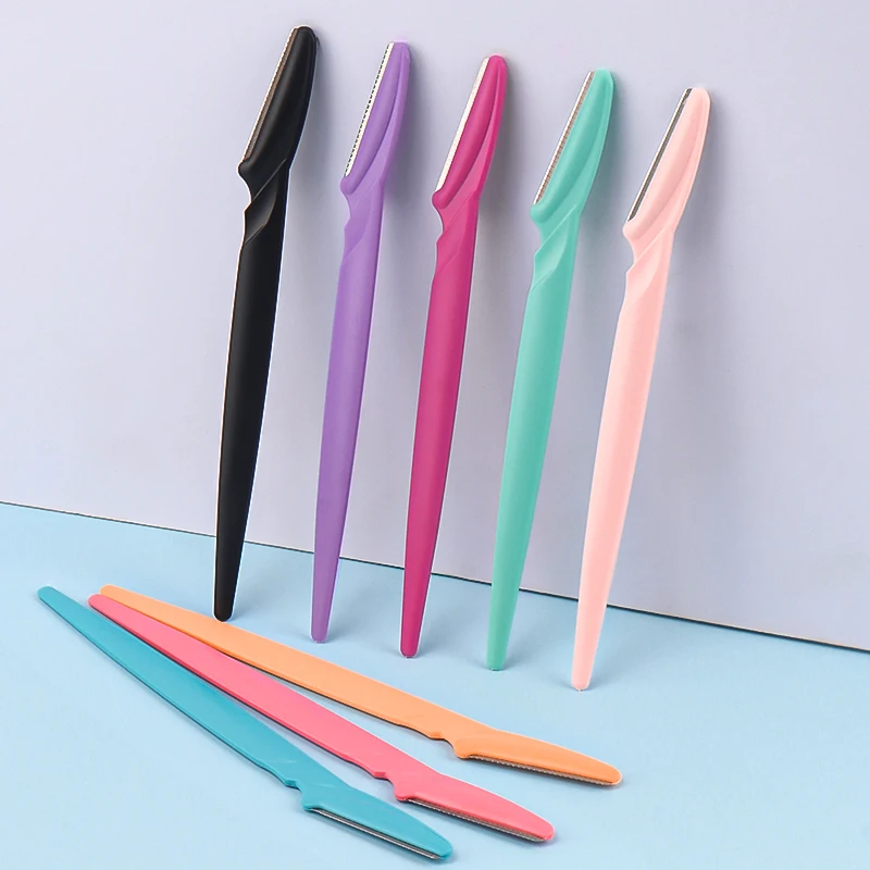 1pcs Eyebrow Trimmer Face Blade Shaver Portable Eye Brow Epilation Hair Removal Safety Eyebrow Cutting Woman Makeup Tools