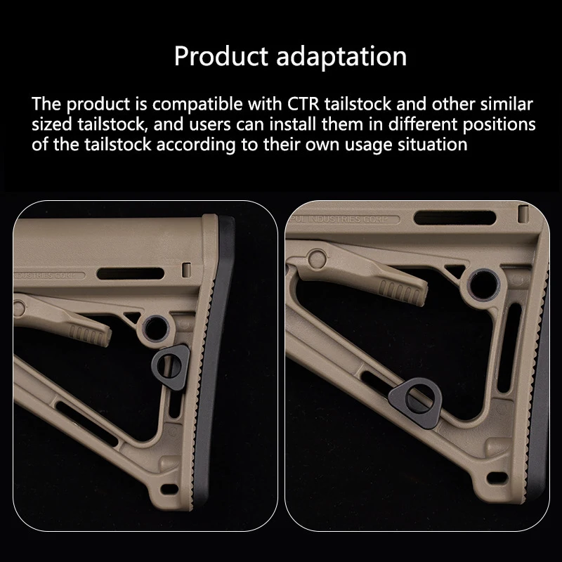 Sling Tail QD Adapter, Alloy Material, Quick Disassembly System