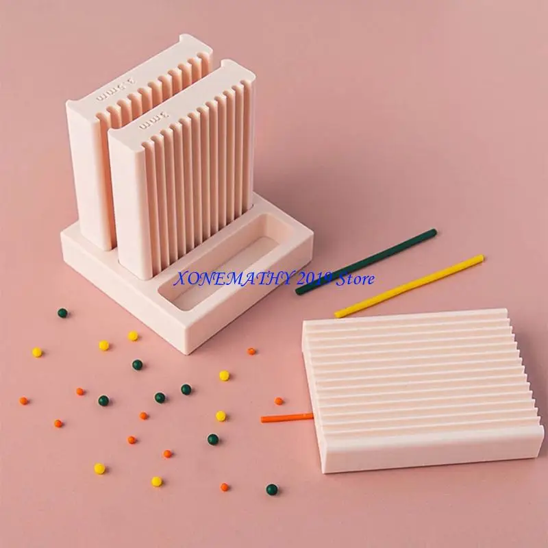 F42F Compact Clay Manipulation Aid Polymer Clay Bead Maker Jewelry Making Tool