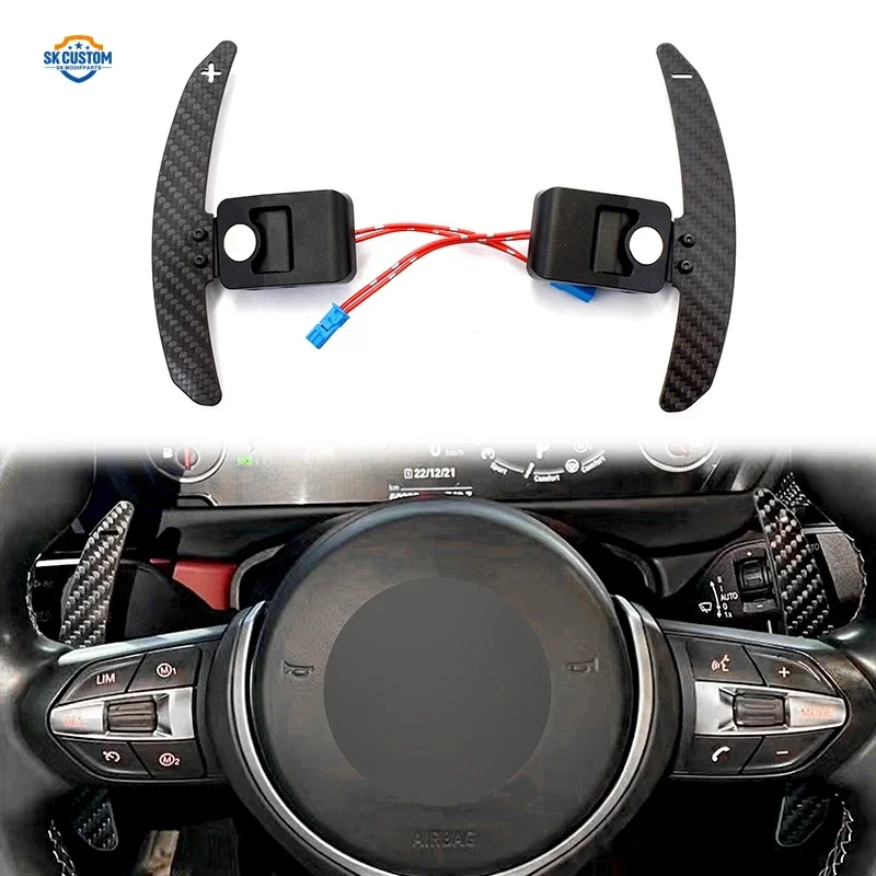 

New Steering Wheel Magnetic Shift Paddle for F36 F21 F22 F32 F30 F02 F80 F11 F06 F20 F23 F12 F26 F15 M3 M4 Carbon Fiber Extended