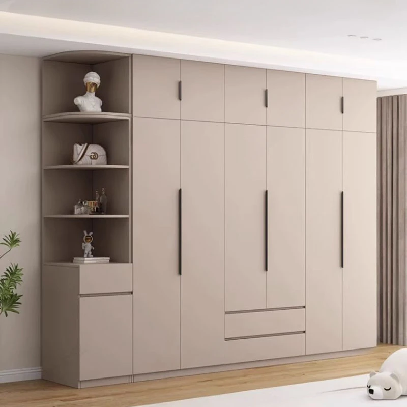 Clothes Luxury Wardrobe New Modern Multifuncion Bedroom Organizer Wardrobe Portable Drawers Armario Para Ropa Room Furniture