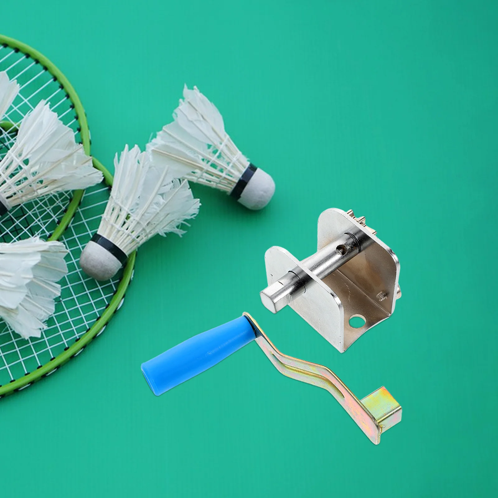 

Manual Hand Crank Tensioner Multifunctional Volleyball Badminton Net Accessory Robust Construction Quick Setup Travel Friendly