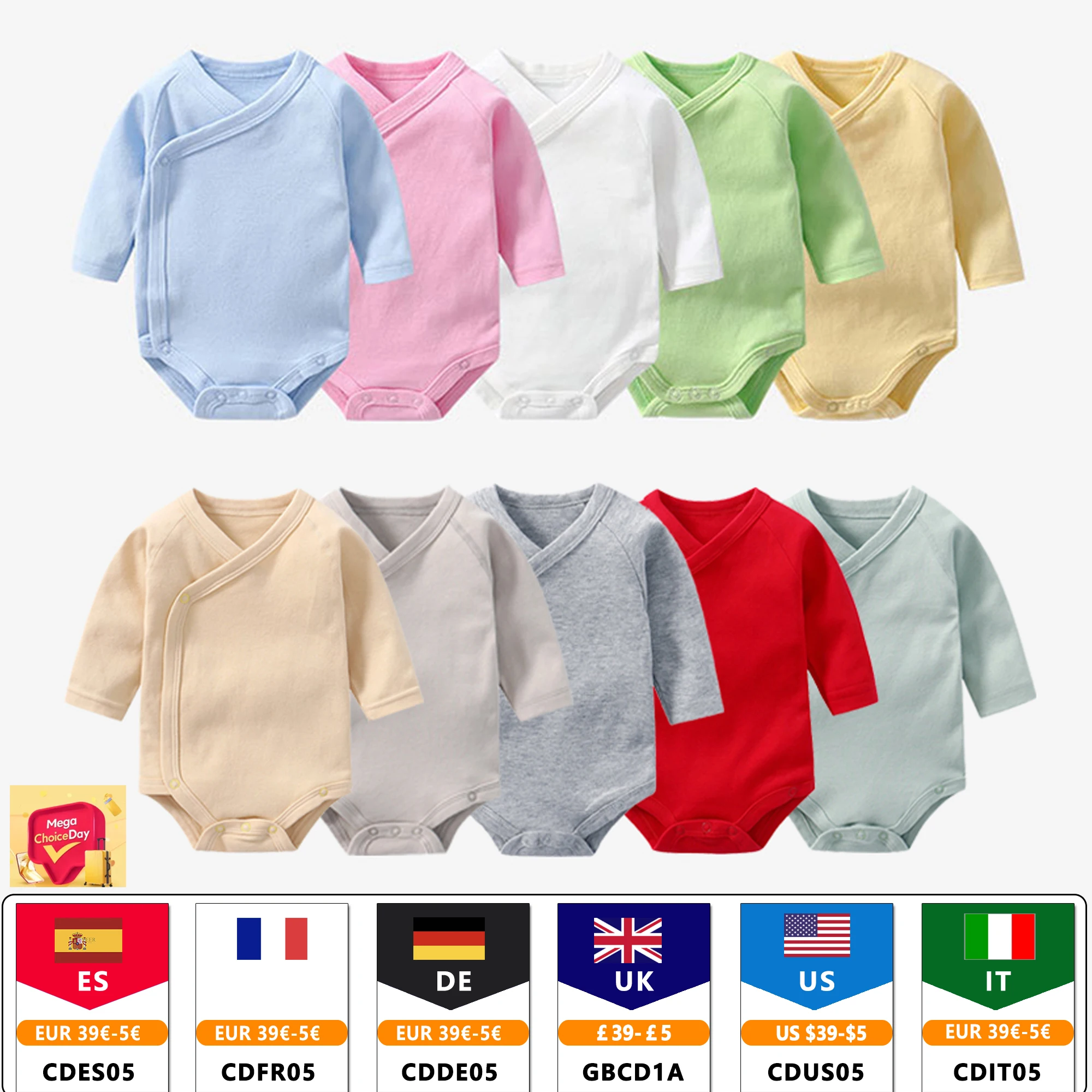 Fashion Baby Boys Clothes Cotton Soft Long Sleeve Autumn Boy Girls Bodysuit Newborn Toddler Body bebe