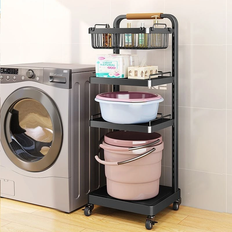 Bathroom rack Floor-to-ceiling multi-layer washbasin rack