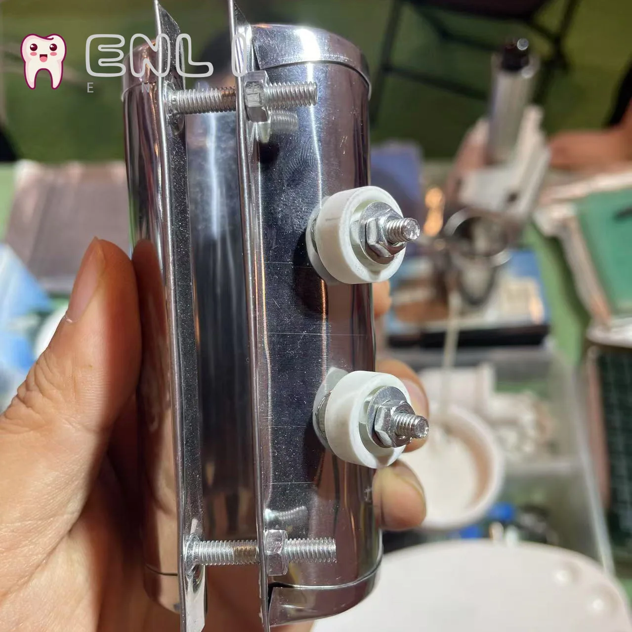 Invisible denture machine accessories Split invisible machine Conjoined invisible denture heating ring