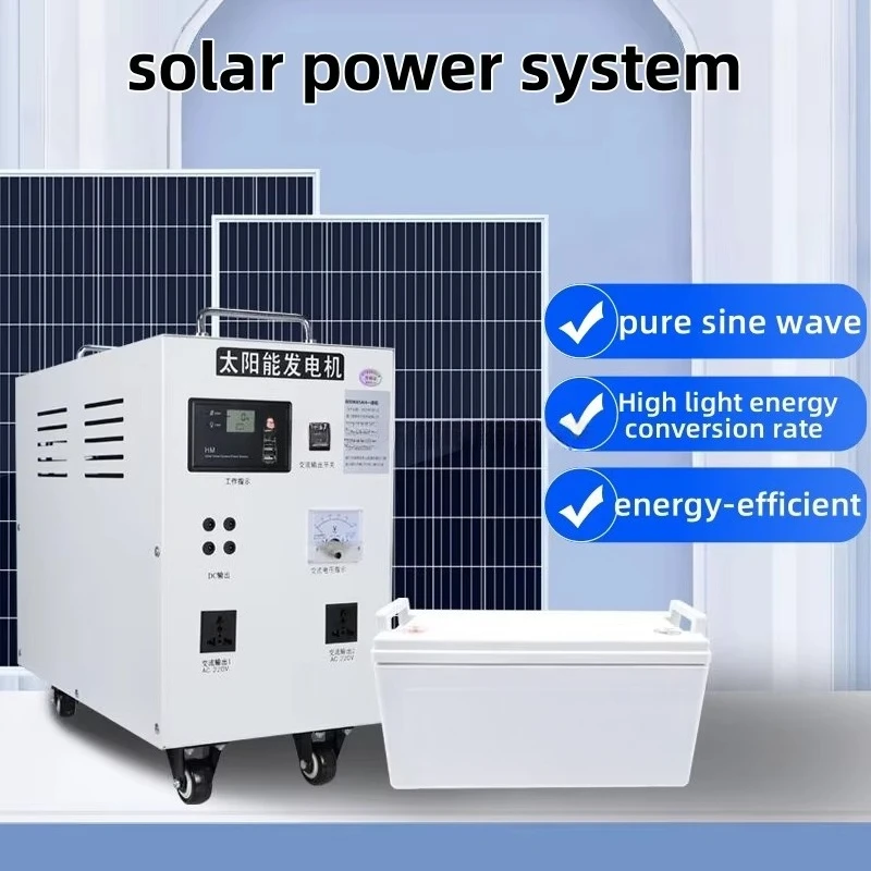 Easy Installation Solar System 12KW Solar Energy System off Grid Single Phase for Home Use