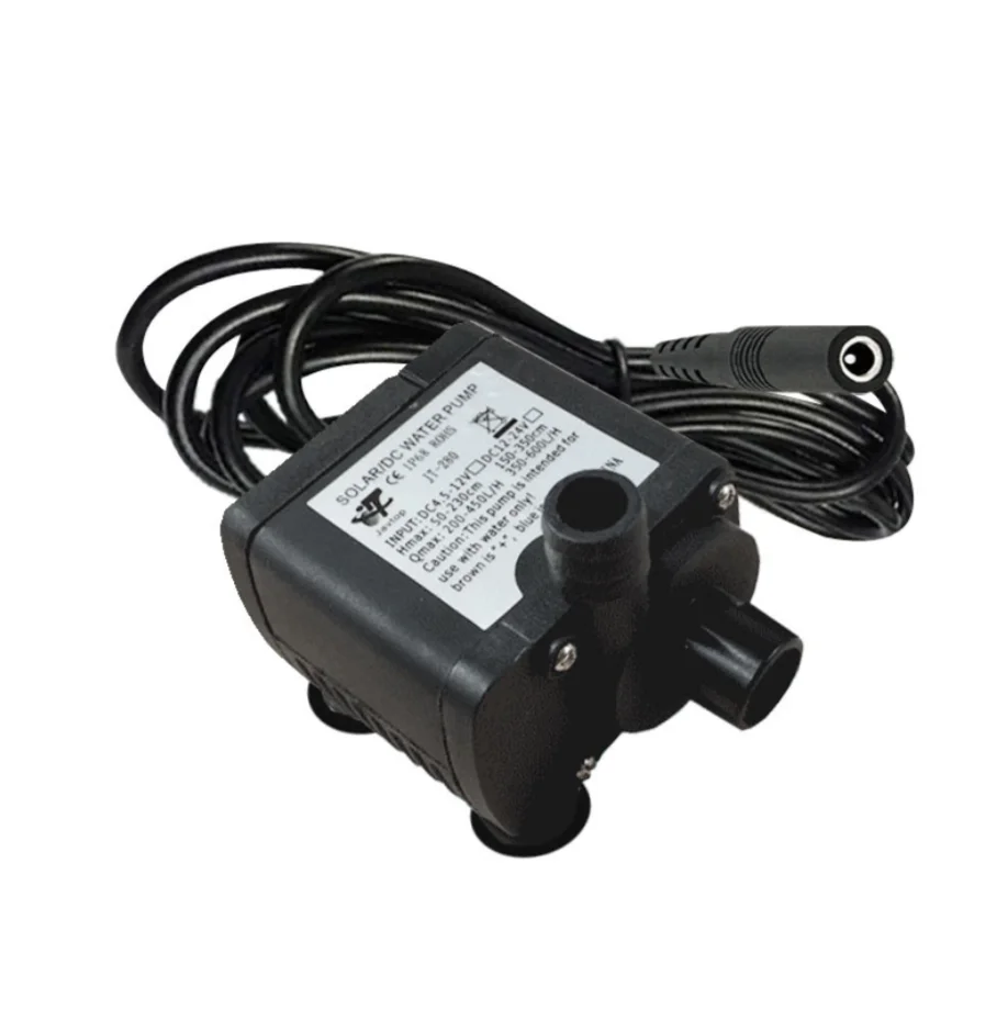 

Micro DC amphibious fountain submersible water pump brushless motor 12V 24V