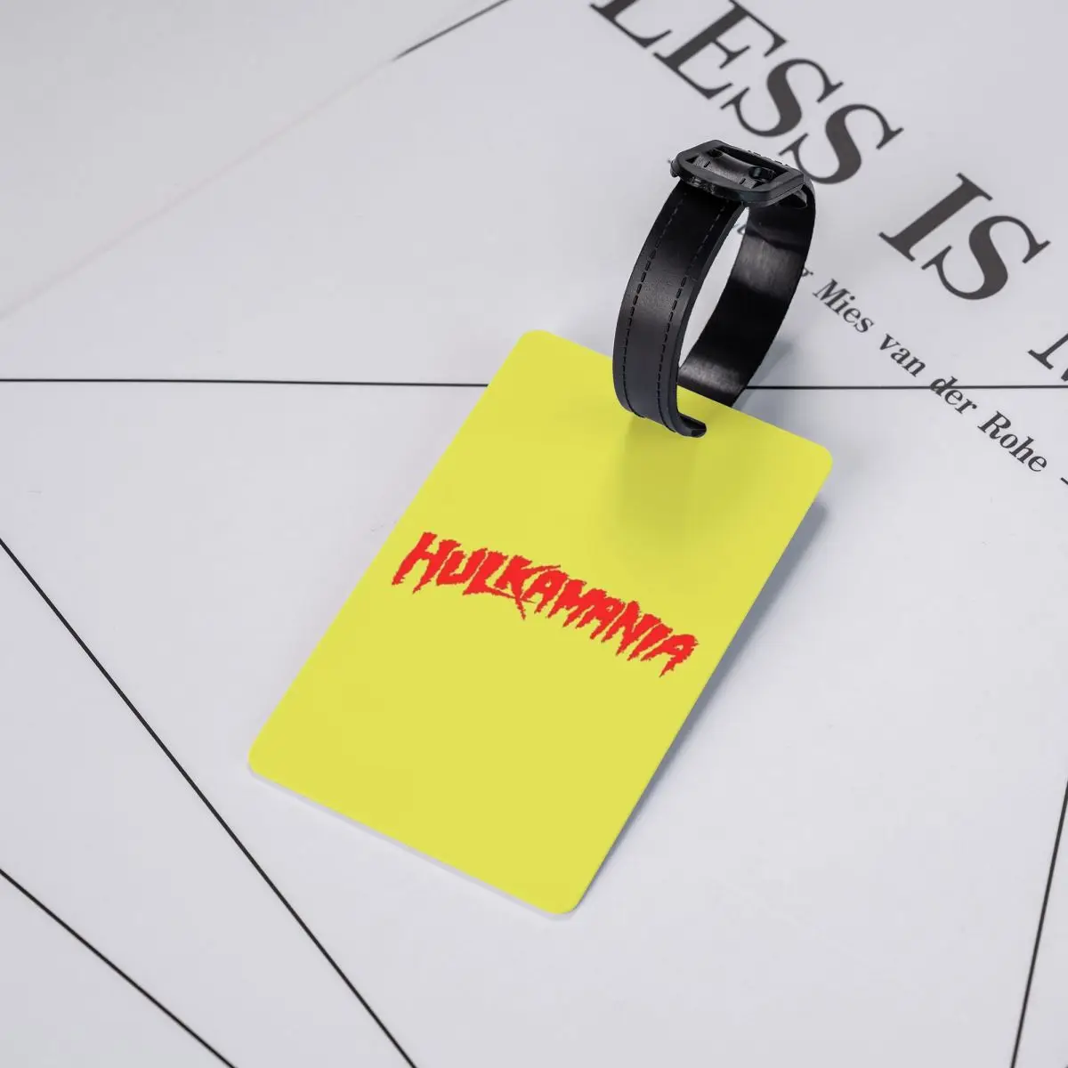 

Бирки для багажа Hulk Hogan Hulkamania, аксессуары для чемоданов, бирка для ручной клади, держатель для бирки, идентификатор, имя, адрес