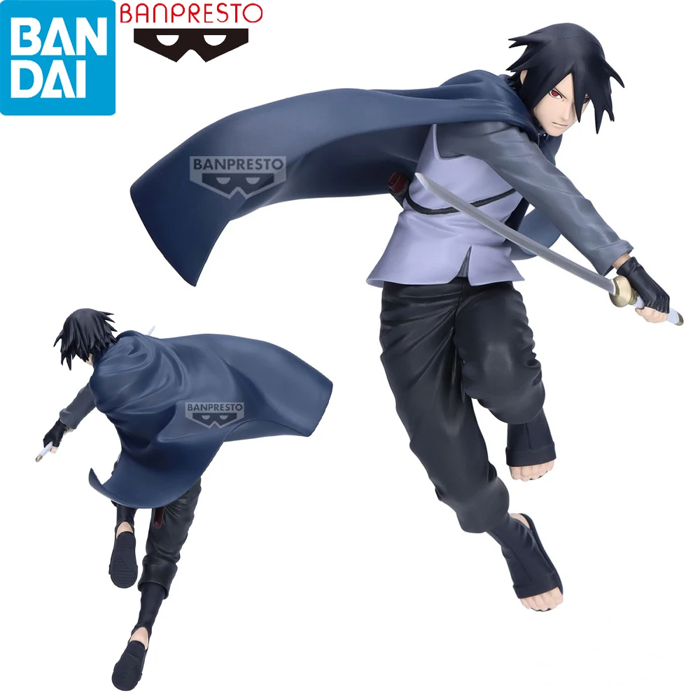 100% original bandai espíritos banpresto vibração estrelas boruto: naruto próximas gerações uchiha sasuke anime figura garagem kit