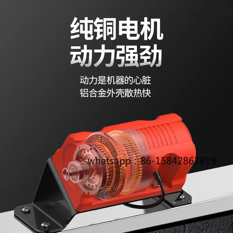 Portable Electric Cement Leveling Ruler Multifunctional Concrete Floor Smoothing Vibrator Tool