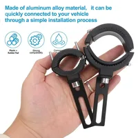 Motorcycle Auxiliary Led Lights Bracket Spotlight Headlight Fog Driving Lights Bracket Bike Fronnt Fork Bracket Clamp Fixation 6