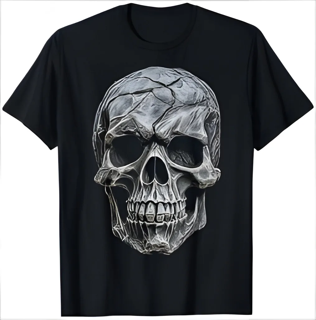 

Skull Illustration Art Graphic Motif Skull T-Shirt