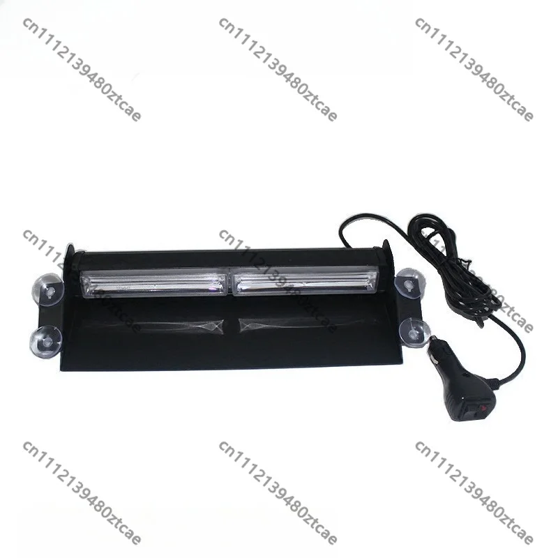 Suction Cup Strobe Warning Light for Car Windshield,Shovel‑Shape High Brightness Beacon Anti‑Glare Fog Lamp