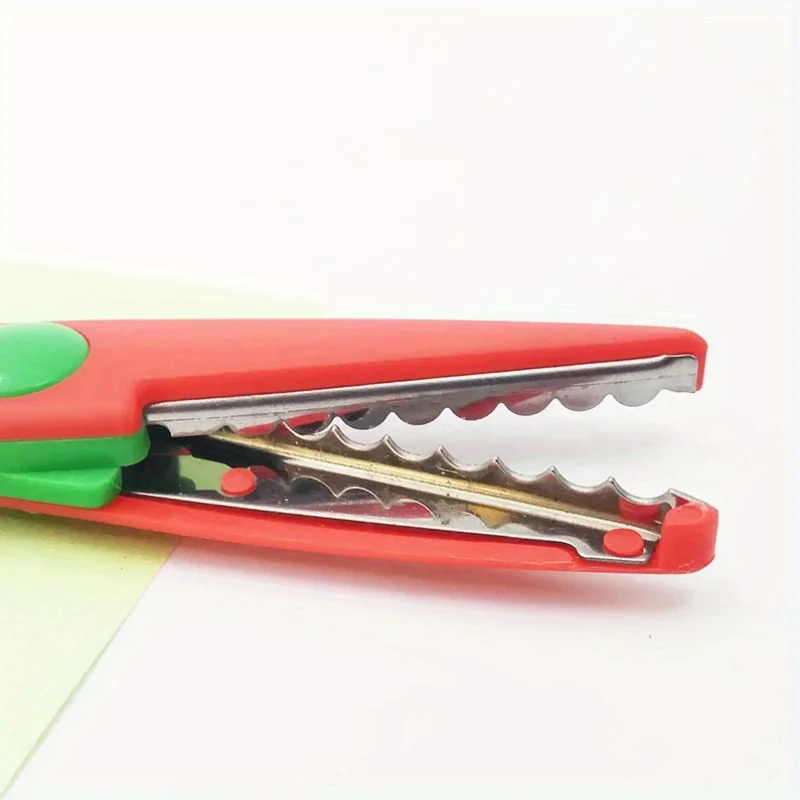 6 قطعة مقص الدانتيل-مقص الفن الآمن مقص الحرف الإبداعية ورقة سكرابوكينغ DIY ألبوم الصور الزخرفية