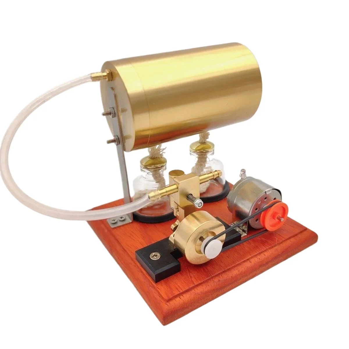 

Mini Steam Generator Boiler Model Single Cylinder Swing Engine Model Set Popular Science Physics Toy