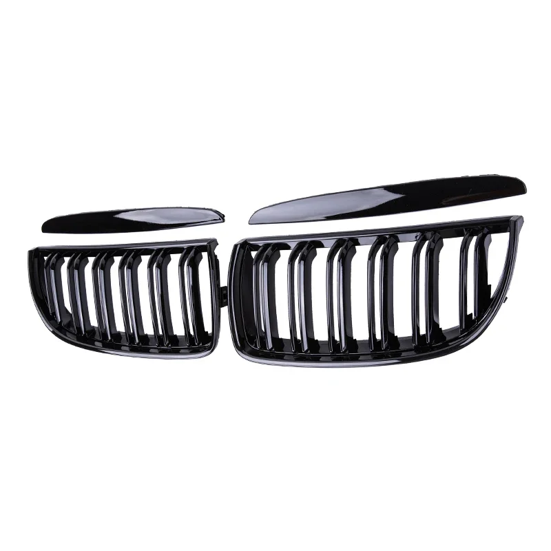 Gloss Black Car Front Bumper Grilles For BMW E90 E91 3 Series 323I 328I 335I 330I 325I 05-08 ABS Grille Racing Grill Accessories