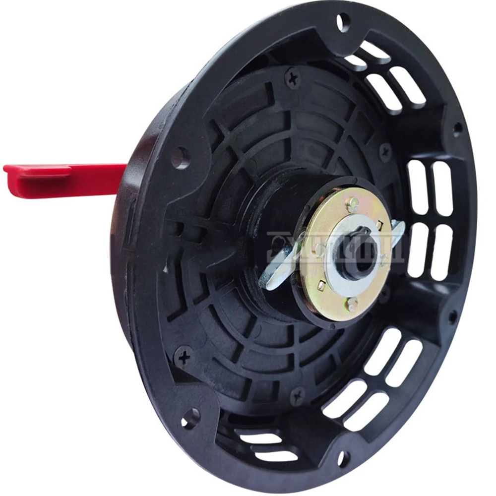 No-Pull Starter Hand-Cranked Engine Starter 168/170F Black Red Micro Tiller Sprayer Water Pump Generator plastics Case