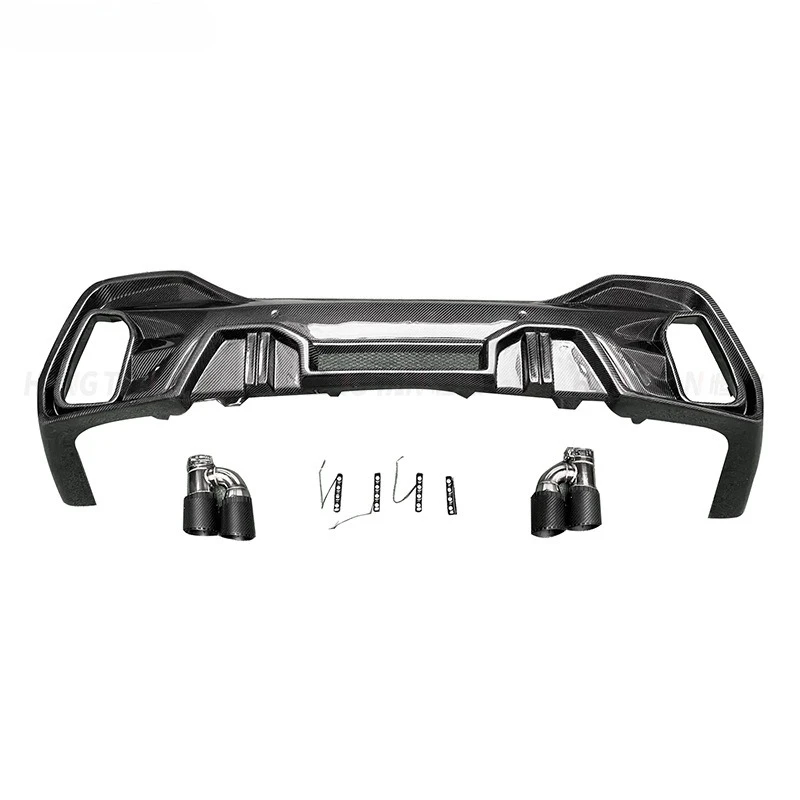 

Suitable for BMW X6 G06 LD rear lip carbon fiber rear shovel rear spoiler surround modified auto parts